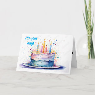 TARJETA **TIEMPO DE CELEBRACIÓN** ESTILO ADULTO