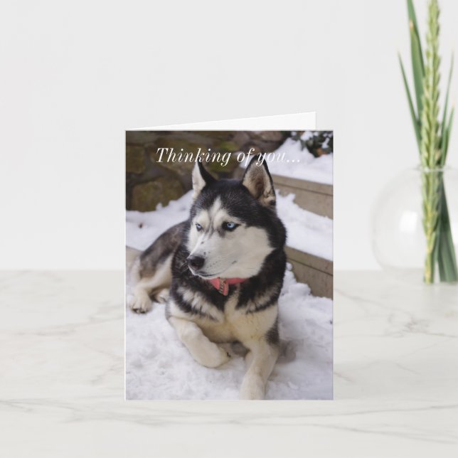 Tarjeta Tiempo De Descansar Pensando En Ti (Anverso)