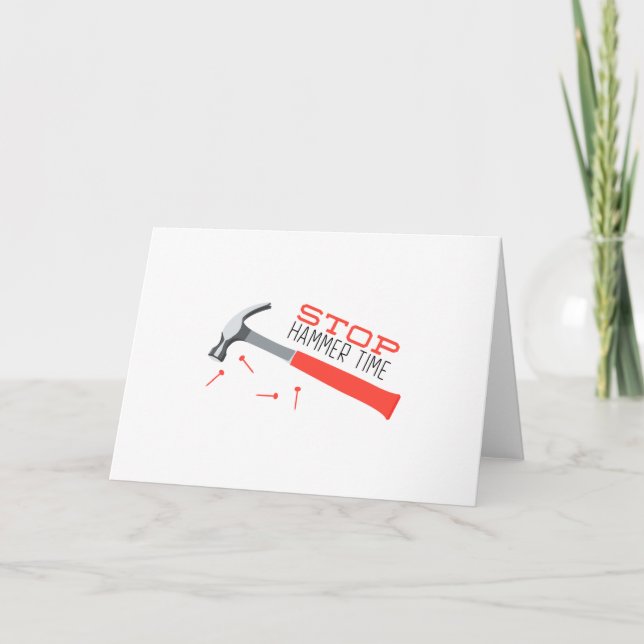 Tarjeta Tiempo de martillo (Anverso)