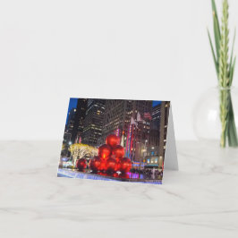 Tarjeta Tiempo de Navidades de la ciudad de radio