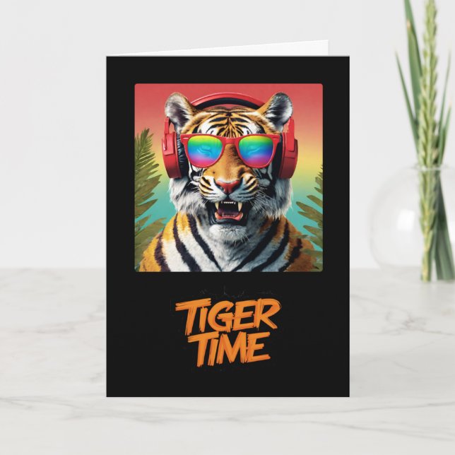 Tarjeta Tiempo de tigre (Anverso)
