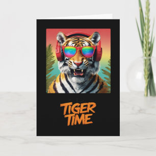 Tarjeta Tiempo de tigre