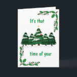 TARJETA TIEMPO DEL AÑO PARA CONOCERME BAJO EL MISTLETO<br><div class="desc">¡¡GRACIAS POR DETENER 1 DE MIS 8 TIENDAS!!</div>