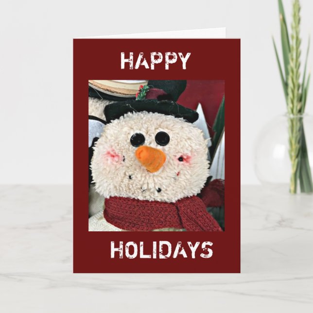 TARJETA TIEMPO PARA DECIR **MEROSOS NAVIDAD** (Anverso)