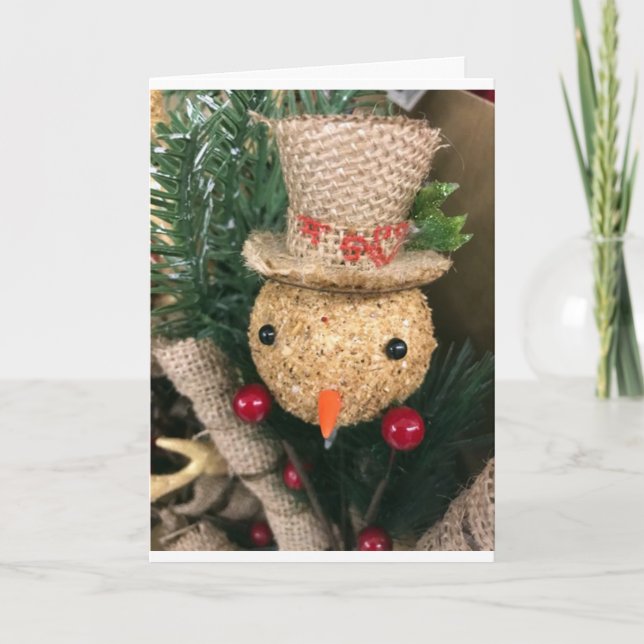 TARJETA TIEMPO PARA DECIR **MEROSOS NAVIDAD** (Anverso)