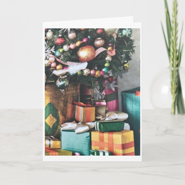 TARJETA TIEMPO PARA "JOY AND CHEER" FELIZ NAVIDAD (Anverso)