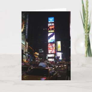 Tarjeta tiempo sqare neon up