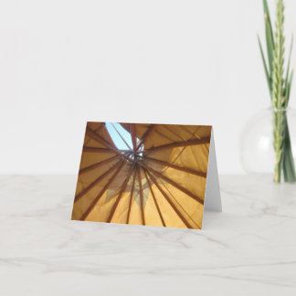 Tarjeta Tienda de los indios norteamericanos