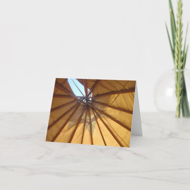 Tarjeta Tienda de los indios norteamericanos (Anverso)