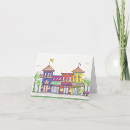 Tarjeta Tiendas tropicales Notecards