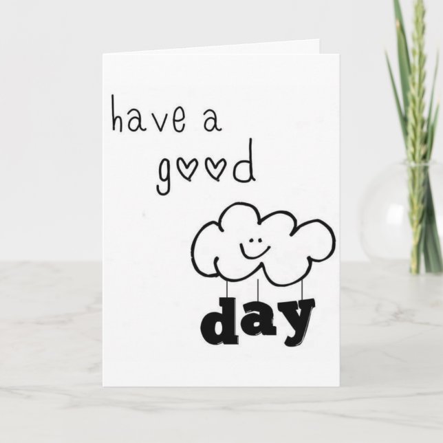 TARJETA TIENE UN ***BUENO** DÍA ES TU CUMPLEAÑOS 50 (Anverso)