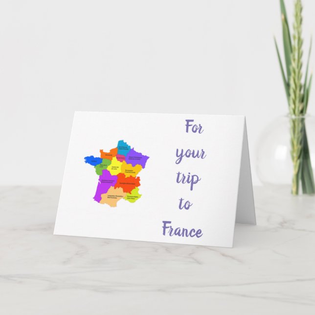 TARJETA TIENE UN "GRAN VIAJE" A *FRANCIA* (Anverso)