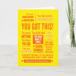 Tarjeta Tienes Este Aliento Sunshine