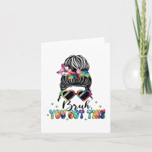 Tarjeta Tienes Este Desordenado Día De Prueba De Maestros 