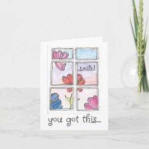 Tarjeta Tienes Esto, Flores De Agua Imprimir Arte