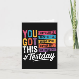Tarjeta Tienes Esto No Fortalecer Rock El Día De Prueba Te