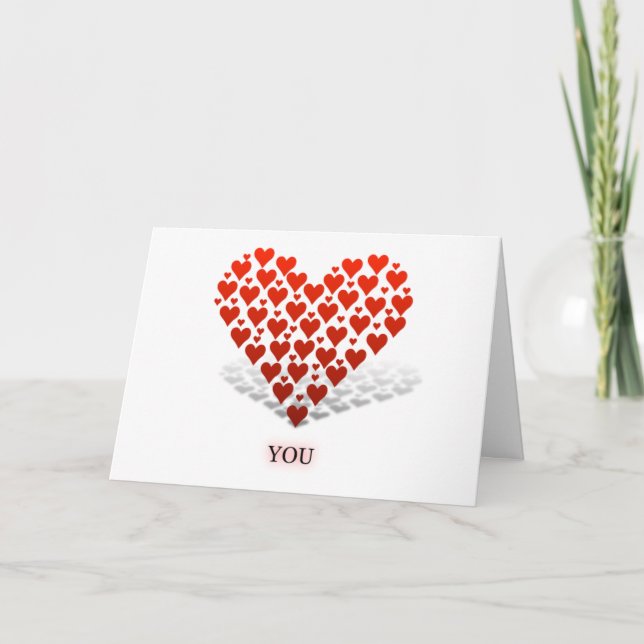 Tarjeta Tienes la llave de mi corazón (Anverso)