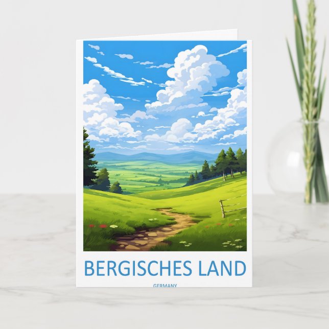 Tarjeta Tierra de Bergisch 1 (Anverso)