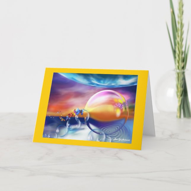 Tarjeta Tierra de delfines (Anverso)