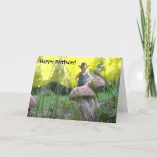 Tarjeta ¡Tierra de Shroom - feliz cumpleaños!