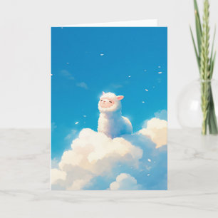 Tarjeta Tierra de Sueños de Alpaca
