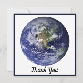 Tarjeta Tierra desde el espacio, mármol azul por la NASA