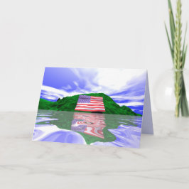 Tarjeta Tierra en el Día de la Independencia