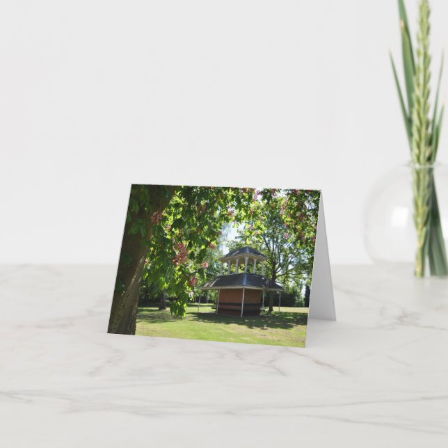 Tarjeta "Tierra" Notecard del parque (Anverso)