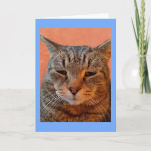 Tarjeta Tiger Cat Miss You