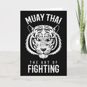 Tarjeta Tiger Muay Thai y kickboxing 
