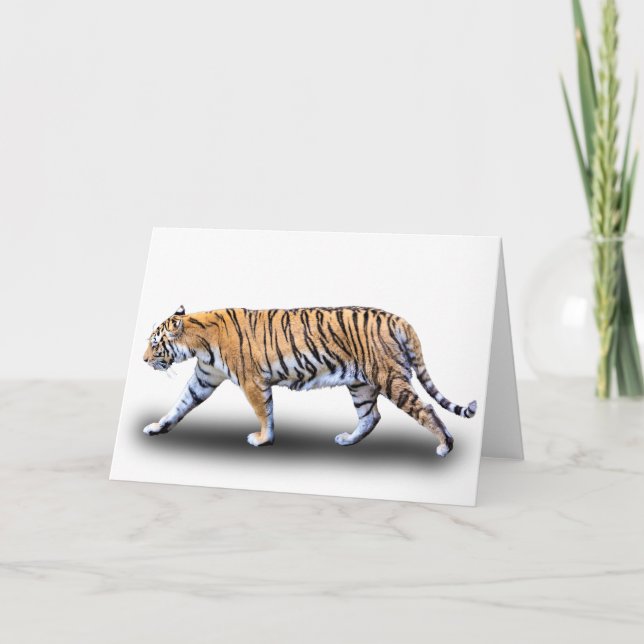 TARJETA TIGER WALK (Anverso)