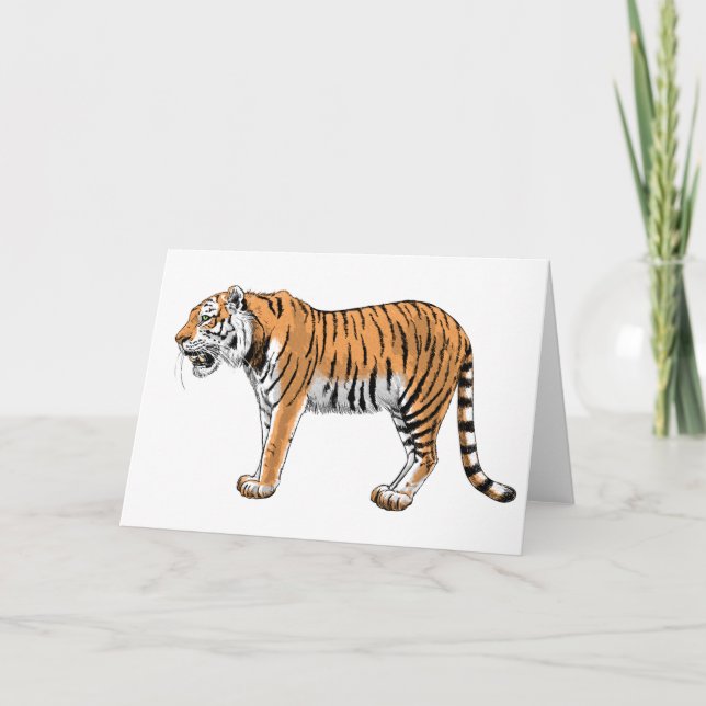 Tarjeta Tigre (Anverso)