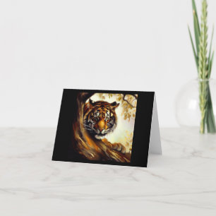 Tarjeta Tigre (5) Gato salvaje