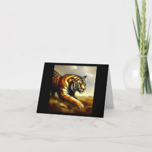 Tarjeta Tigre (7) Gato salvaje