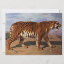 Tigre aletargado (por Rosa Bonheur)