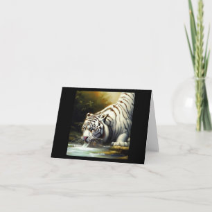 Tarjeta Tigre blanco chino (20)