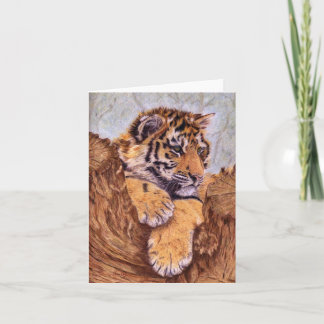 Tarjeta Tigre Cub Notecards
