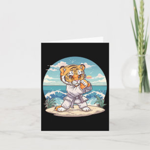 Tarjeta Tigre de karate, Kickboxing Taekwondo Jiu-jitsu T