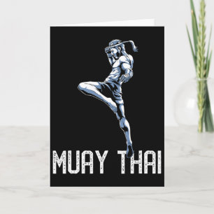 Tarjeta Tigre de Muay Thai - Nak Muay, regalo de Kickboxin
