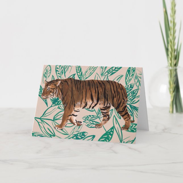 Tarjeta Tigre de Siberie (Anverso)