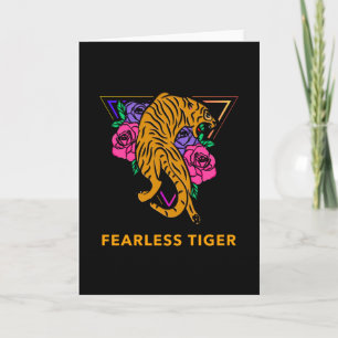 Tarjeta Tigre sin miedo