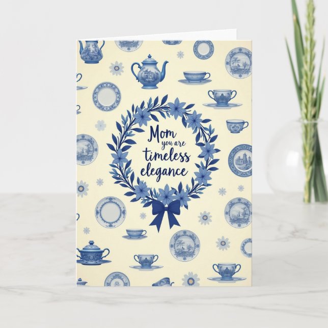 Tarjeta Timeless Elegance Mom Card (Anverso)