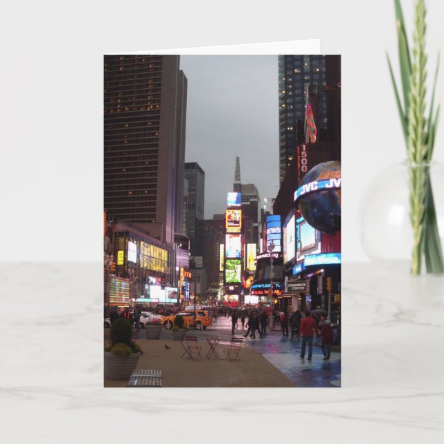 Tarjeta Times Square Nueva York (Anverso)