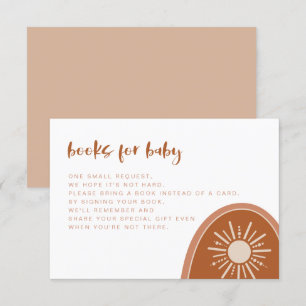 Tarjeta TINLEY Boho Terracotta Rainbow Books para