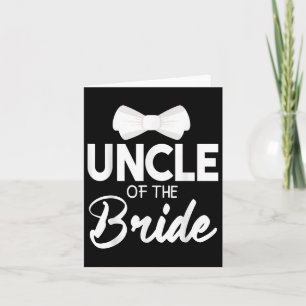 Tarjeta Tío De La Novia Groom Feliz Boda Se Casó Con Hus
