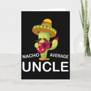 Tarjeta Tío divertido gracioso chiste humor divertido nach