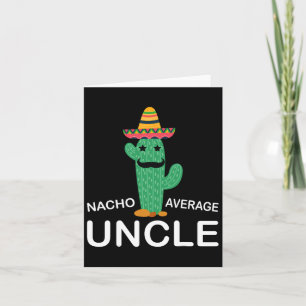 Tarjeta Tío divertido gracioso chiste humor divertido nach