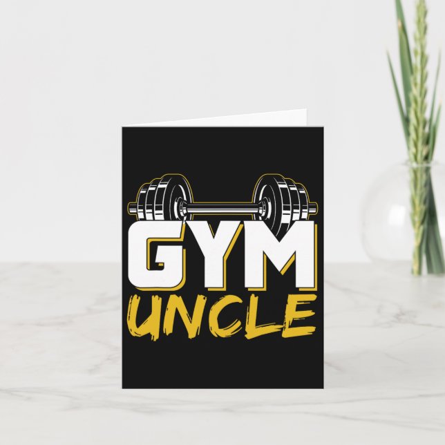 Tarjeta Tío Gym (Anverso)