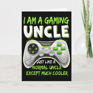 Tarjeta Tío Loco Tío Divertido Juegos Videojuegos Amante F