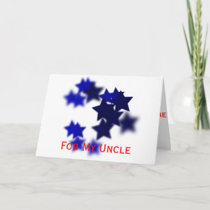 Tarjeta Tío orgulloso